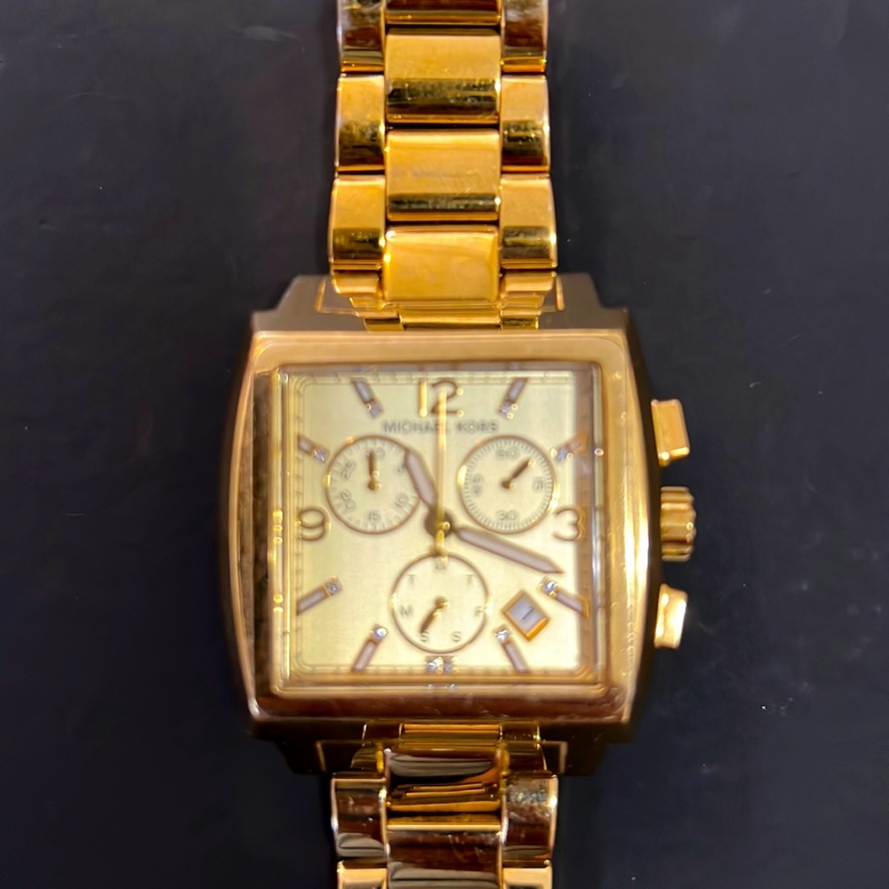 Michael Kors gold watch